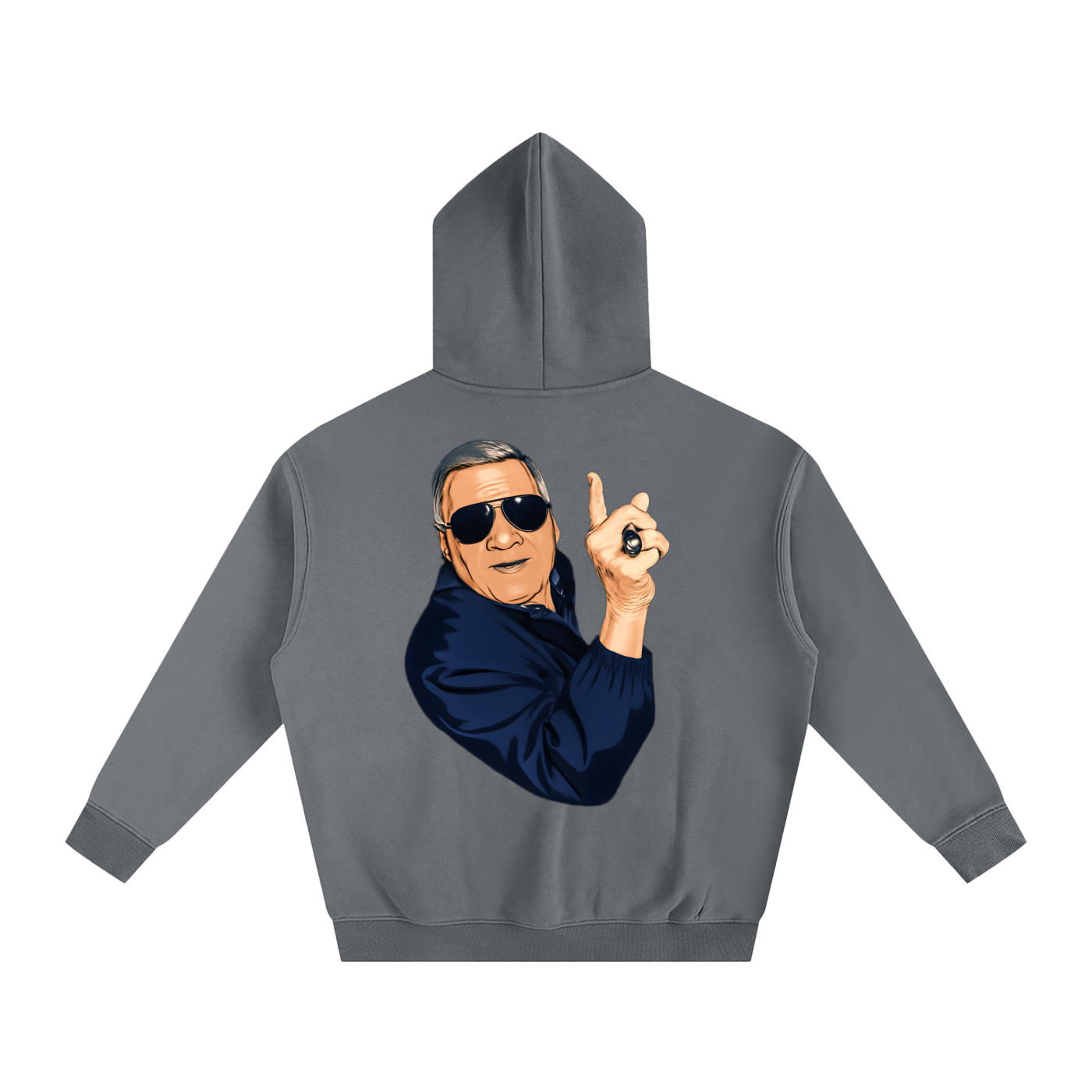 1793 Collection "George" Oversize Fleeced Hoodie V