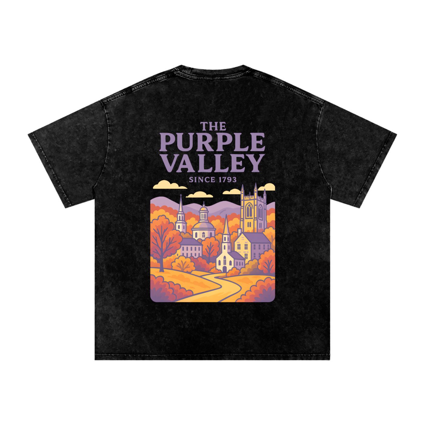 "Valley in the Fall" | Purple Valley T-Shirt