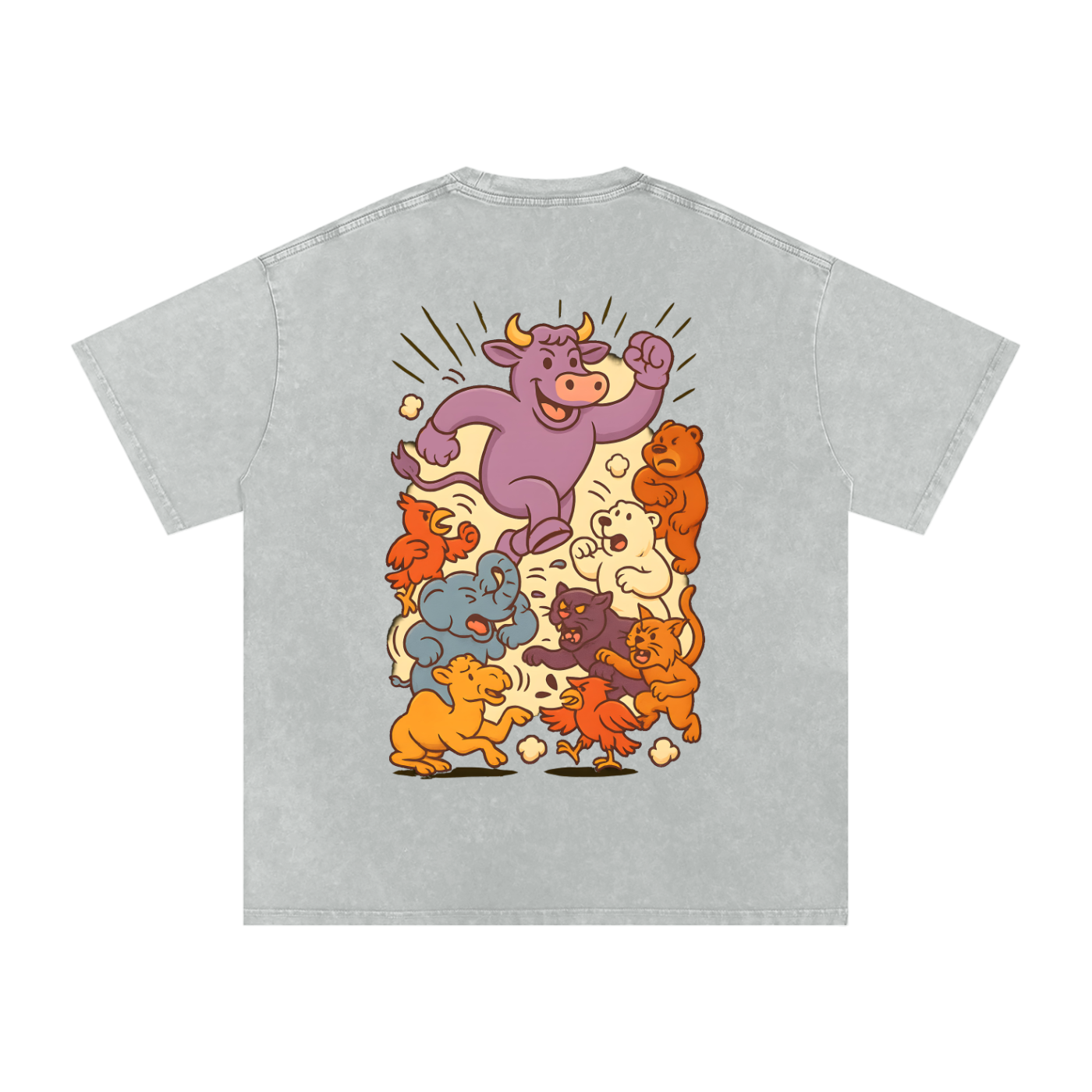 "Pastel Battle Royale" | Purple Valley Collection T-Shirt