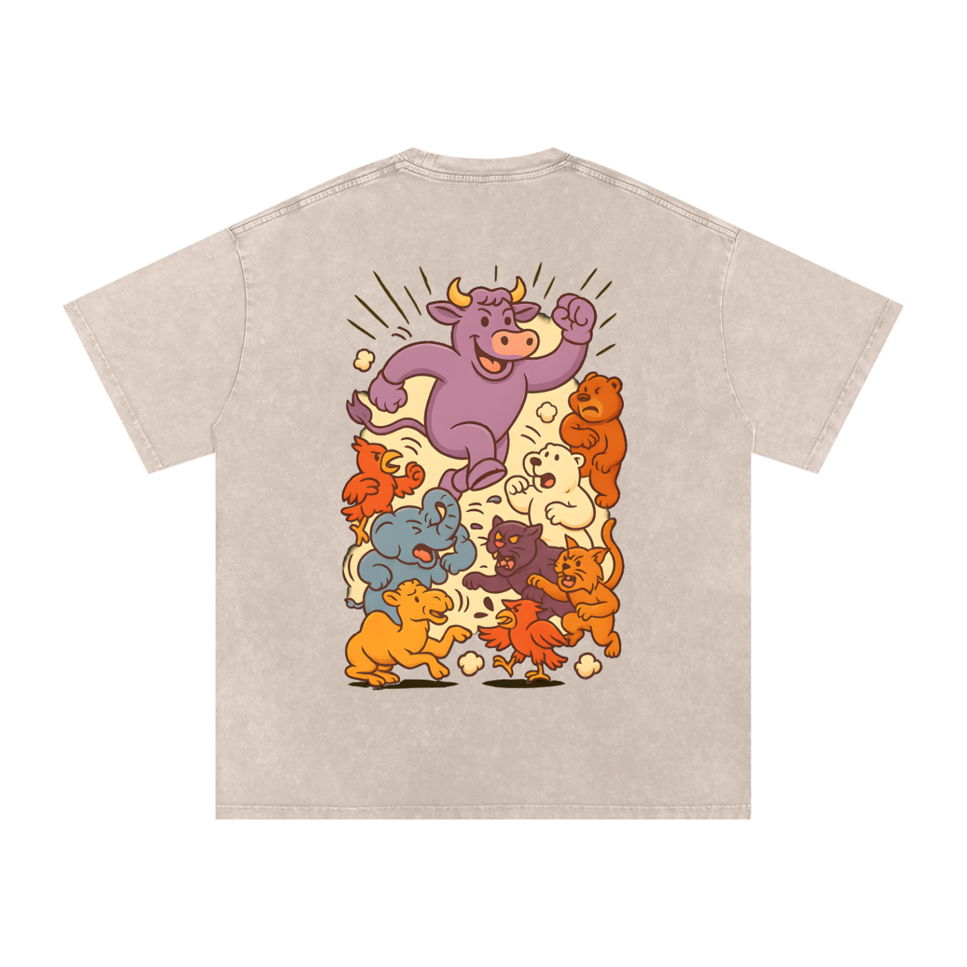 "Pastel Battle Royale" | Purple Valley Collection T-Shirt