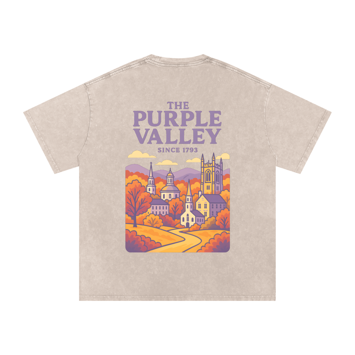 "Valley in the Fall" | Purple Valley T-Shirt