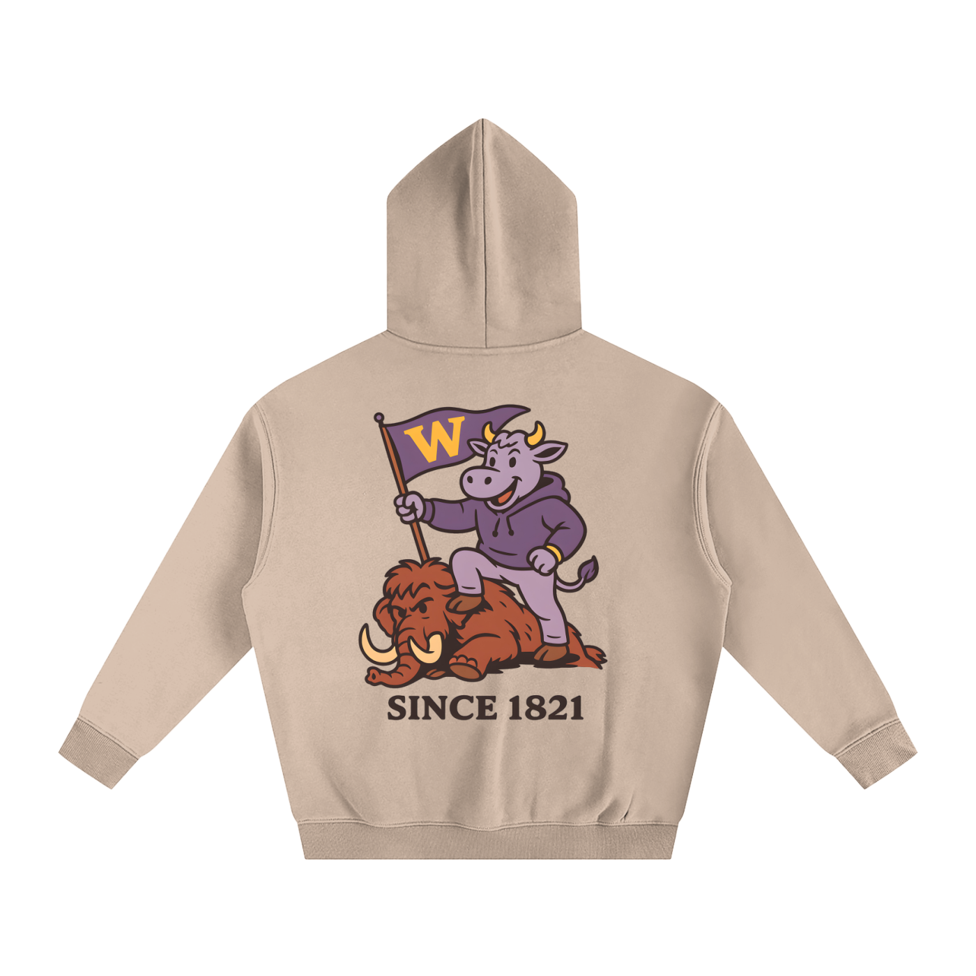 Since 1821 Collection Oversize Fleeced Hoodie
