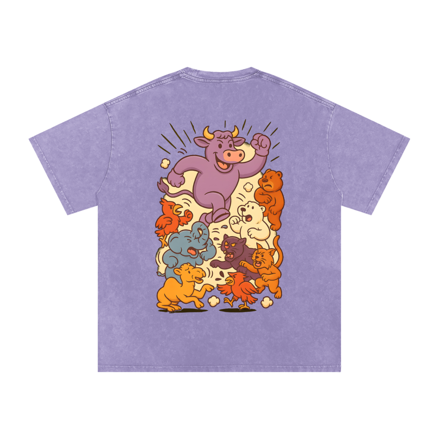 "Pastel Battle Royale" | Purple Valley Collection T-Shirt