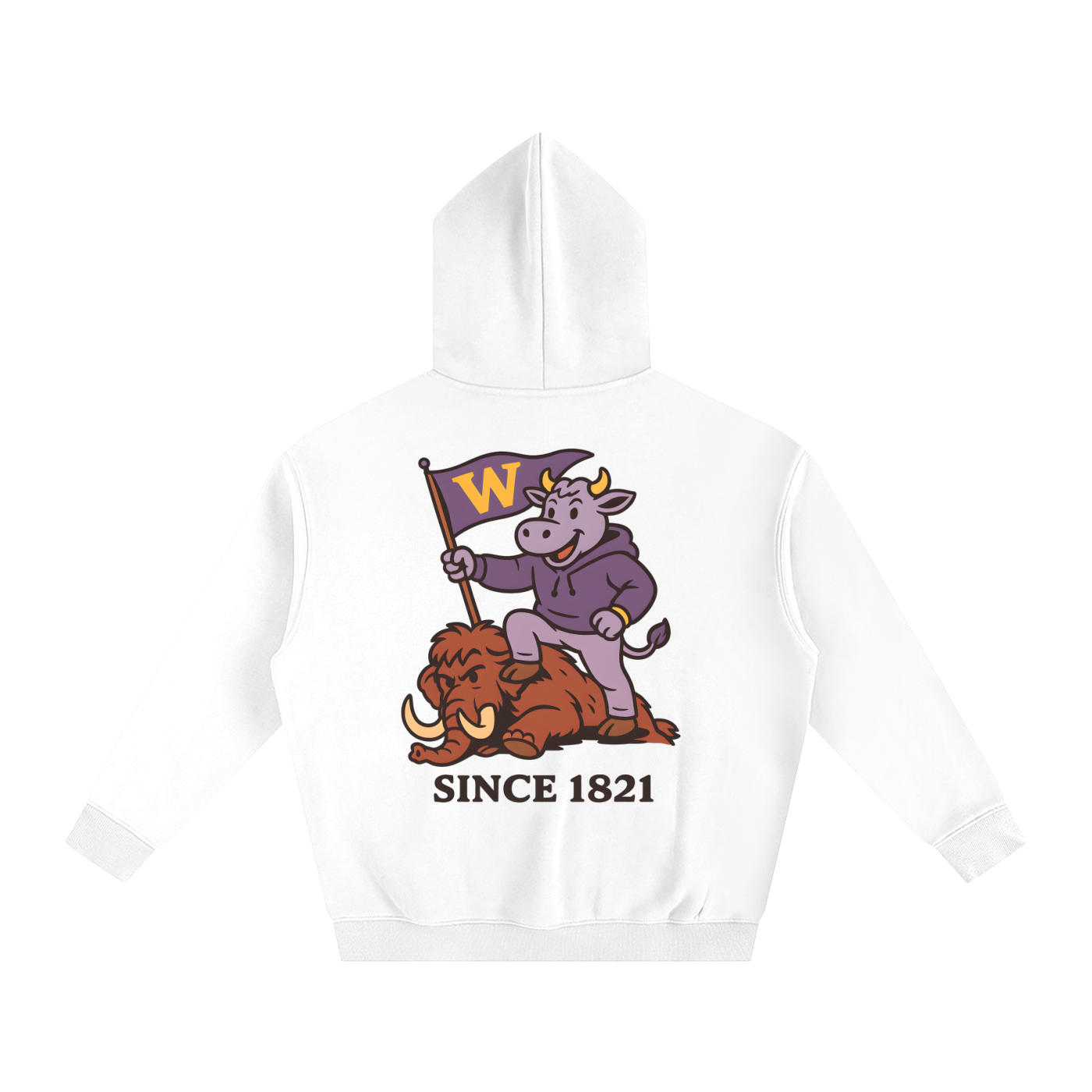 Since 1821, Always | 1793 Collection Oversize Fleeced Hoodie IV