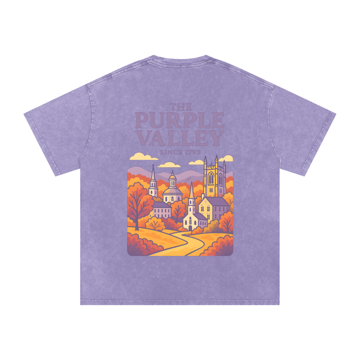 "Valley in the Fall" | Purple Valley T-Shirt