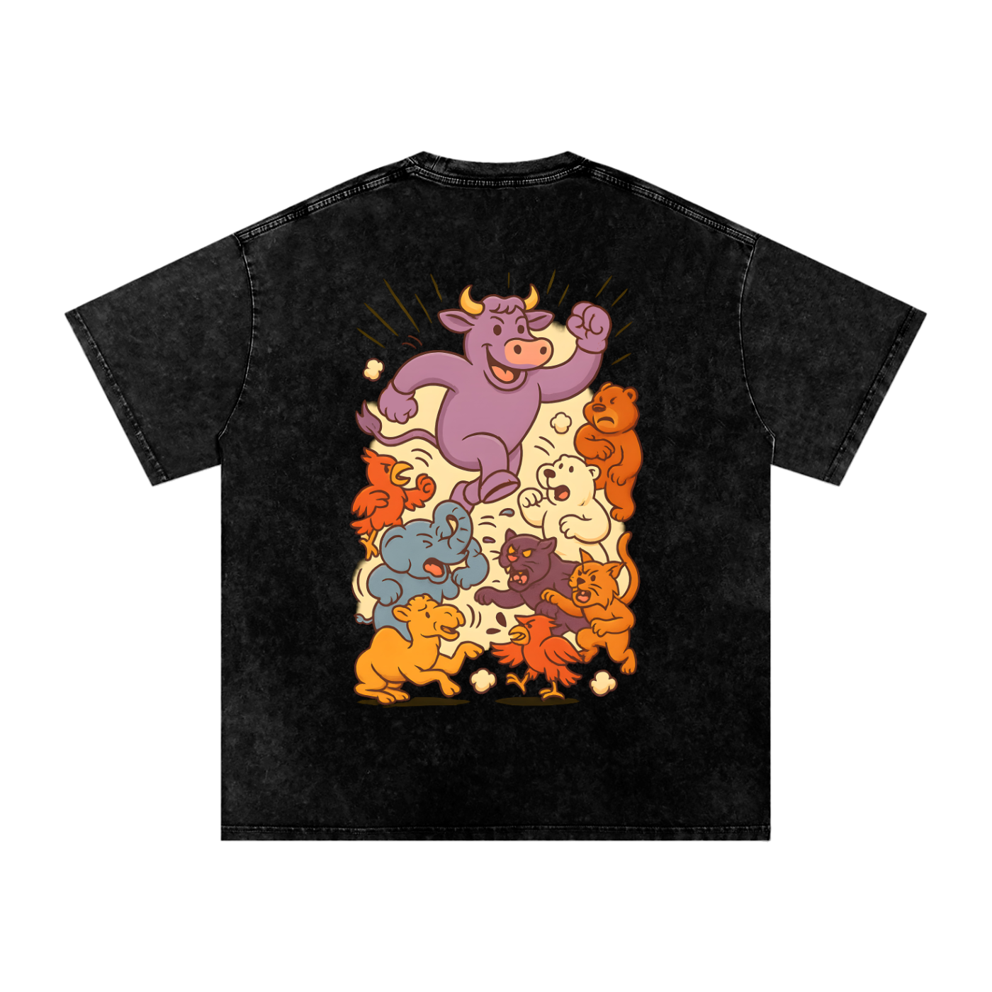 "Pastel Battle Royale" | Purple Valley Collection T-Shirt