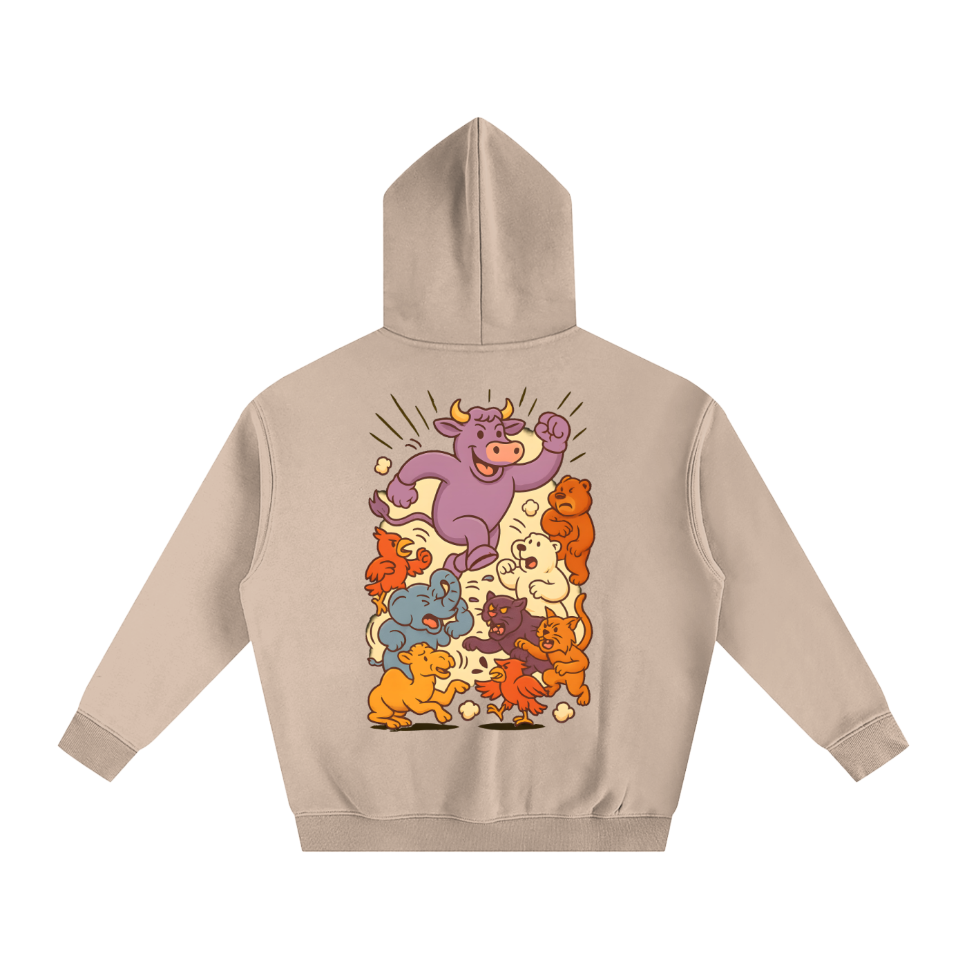 The Fall Collection Oversize Fleeced Hoodie II