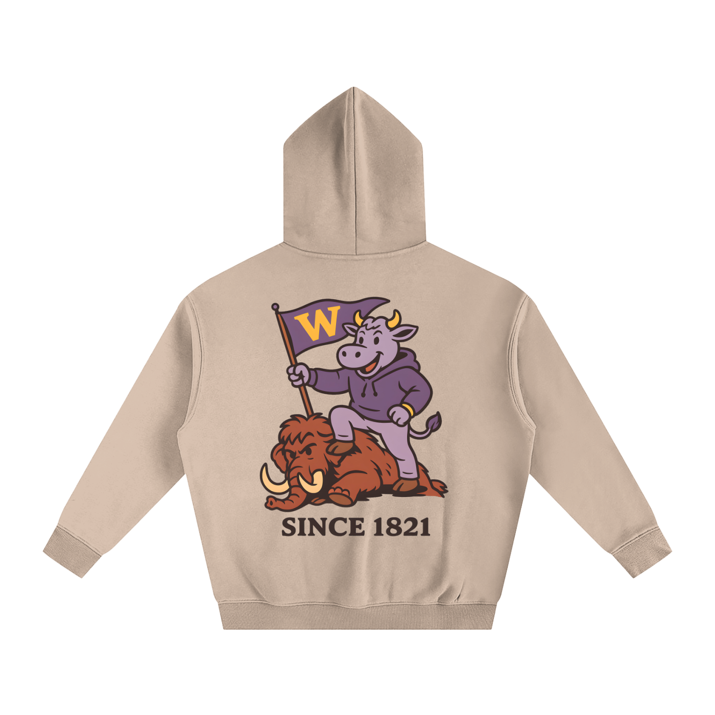 Since 1821 Collection Oversize Fleeced Hoodie