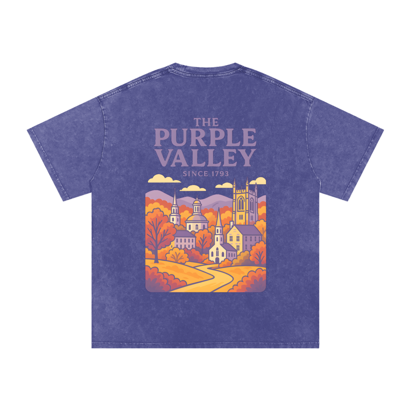 "Valley in the Fall" | Purple Valley T-Shirt
