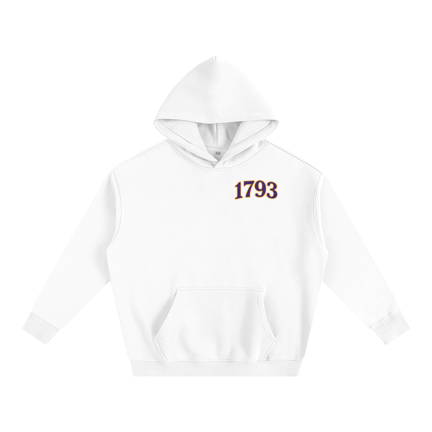 1793 Collection Oversize Fleeced Hoodie