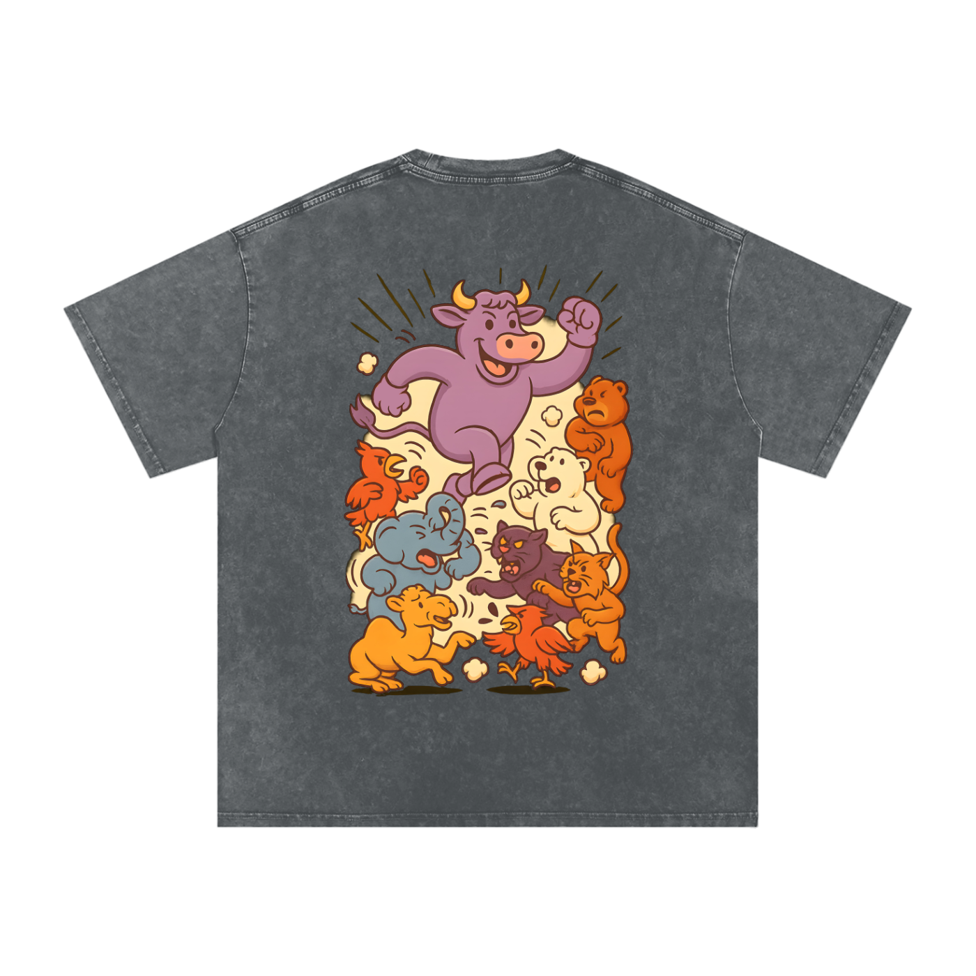 "Pastel Battle Royale" | Purple Valley Collection T-Shirt