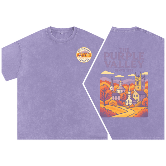 "Valley in the Fall" | Purple Valley T-Shirt