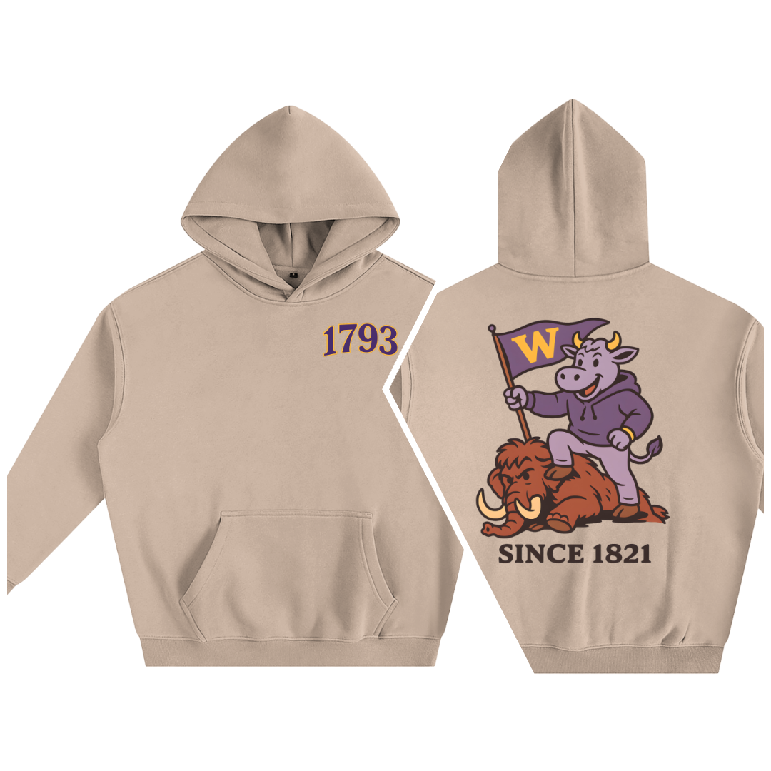 Since 1821, Always | 1793 Collection Oversize Fleeced Hoodie IV